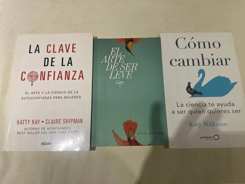 Pack bienestar emocional:confianza, ser leve y cambio personal