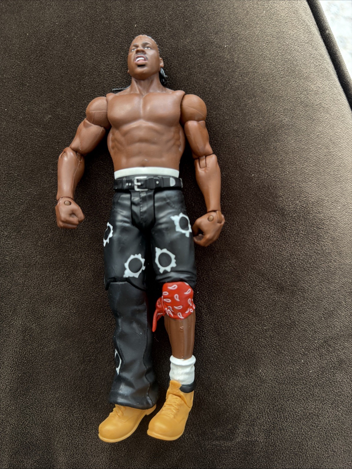Mattel WWE Basic Series 9 JTG Wrestling Modellino "Crime Time"