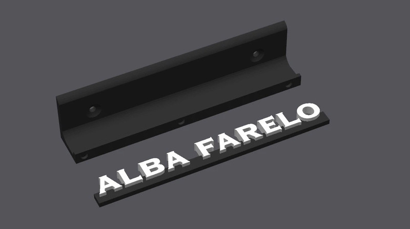 Soporte vinilo Alba Farelo