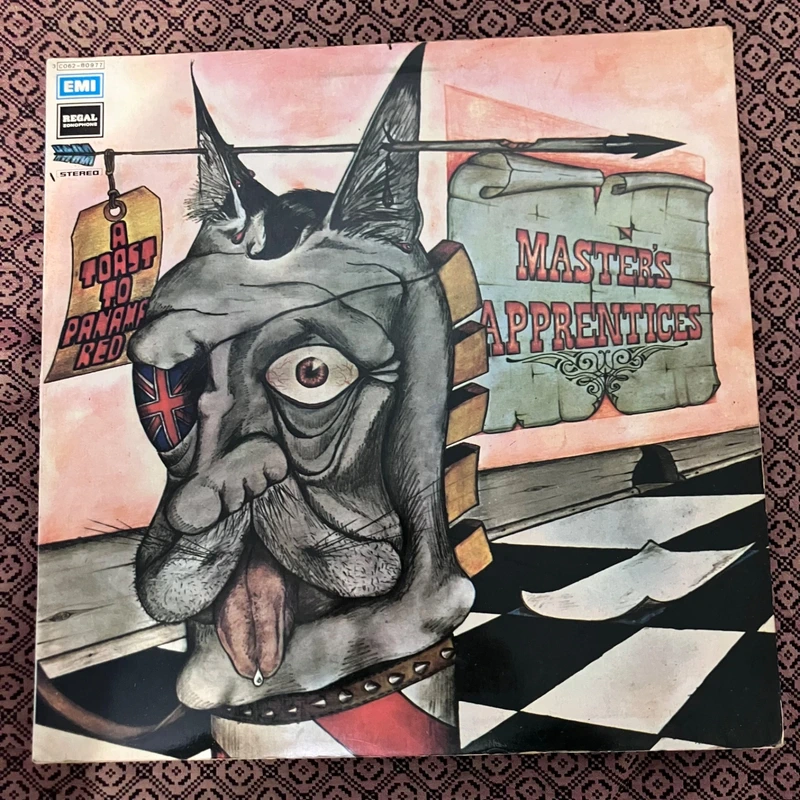 masters' apprentices-"a toast to panama red"-Mega Rare 1972 Italy original-records
