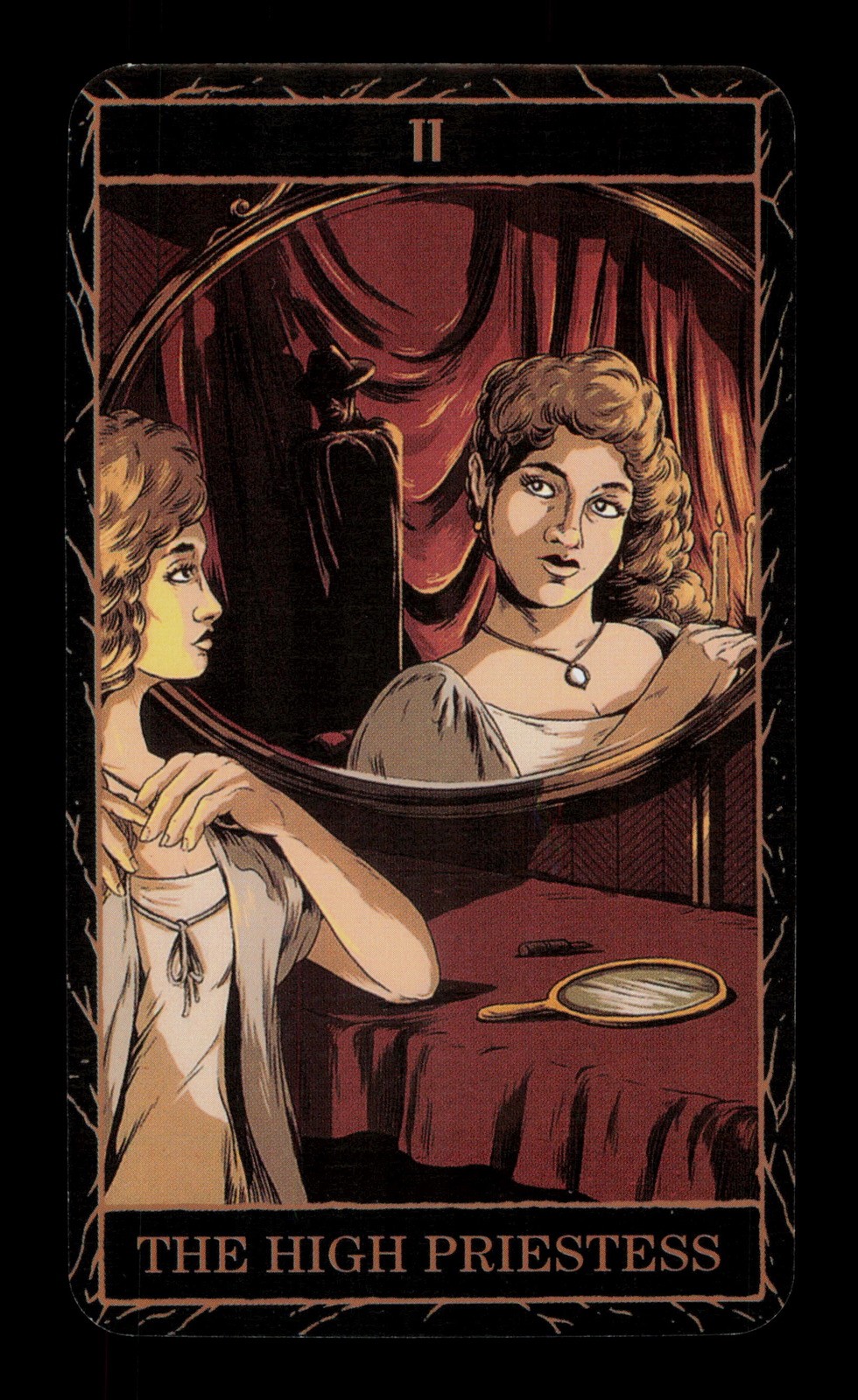 The High Priestess II Universal Monster Tarocchi Card Casey Gilly Singolo