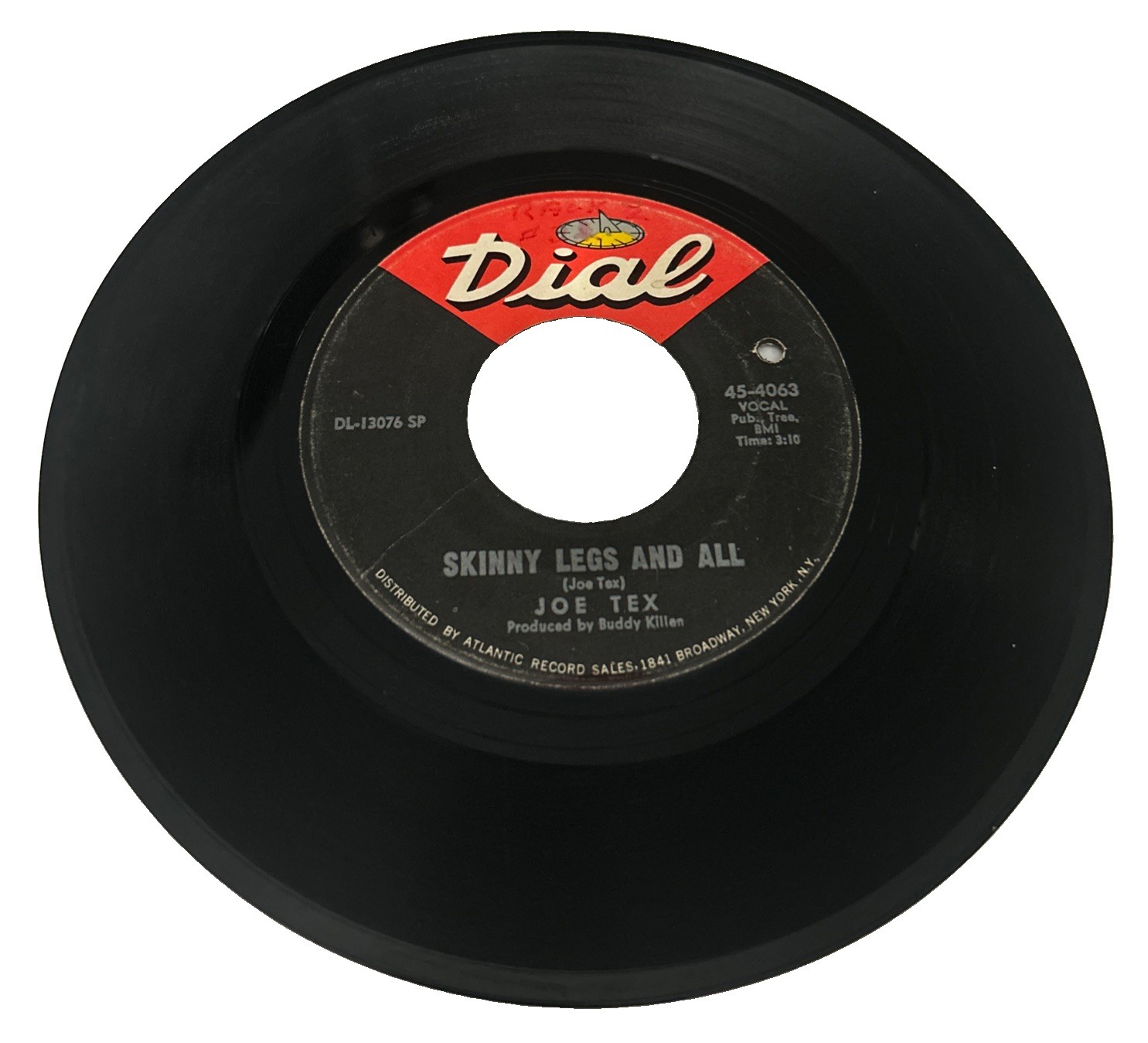Joe Tex 45rpm Skinny Legs And All 1968 R&B Soul Dial (box32)
