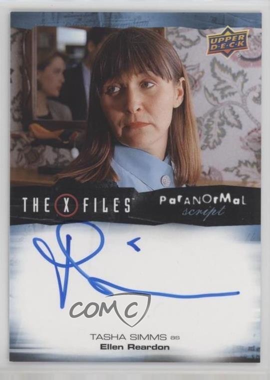 2023 The X-Files Monsters of Week Edition Tasha Simms as Ellen Reardon Auto 0b3