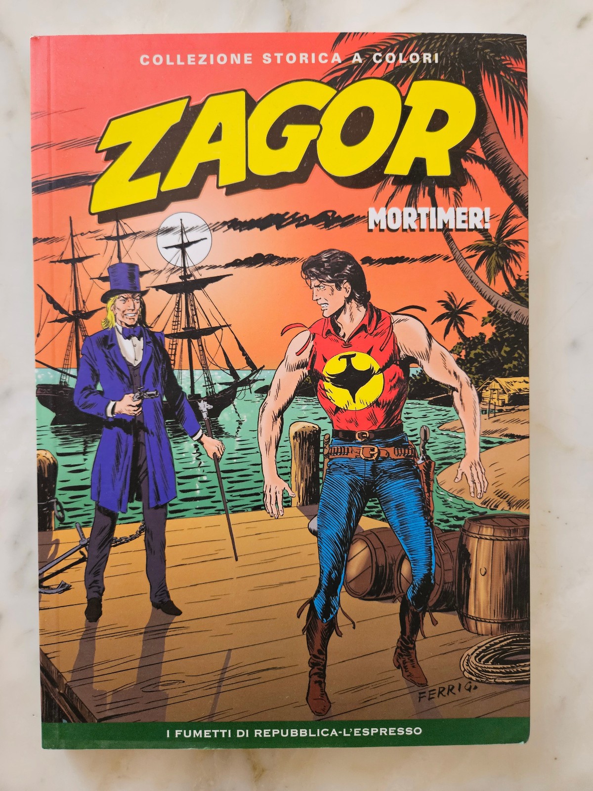 42) ZAGOR Collezione storica a colori Repubblica n. 196  - ottimo/edicola