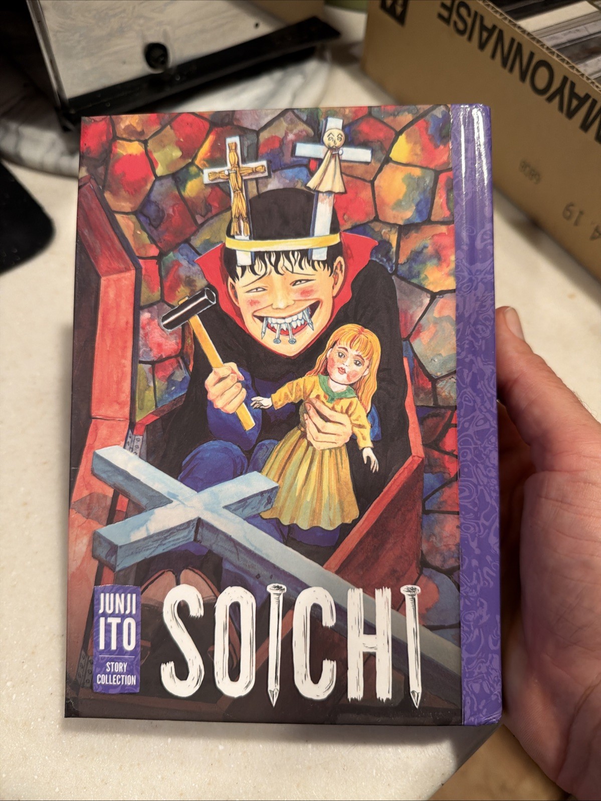 Soichi: Junji Ito Story Collection manga copertina rigida