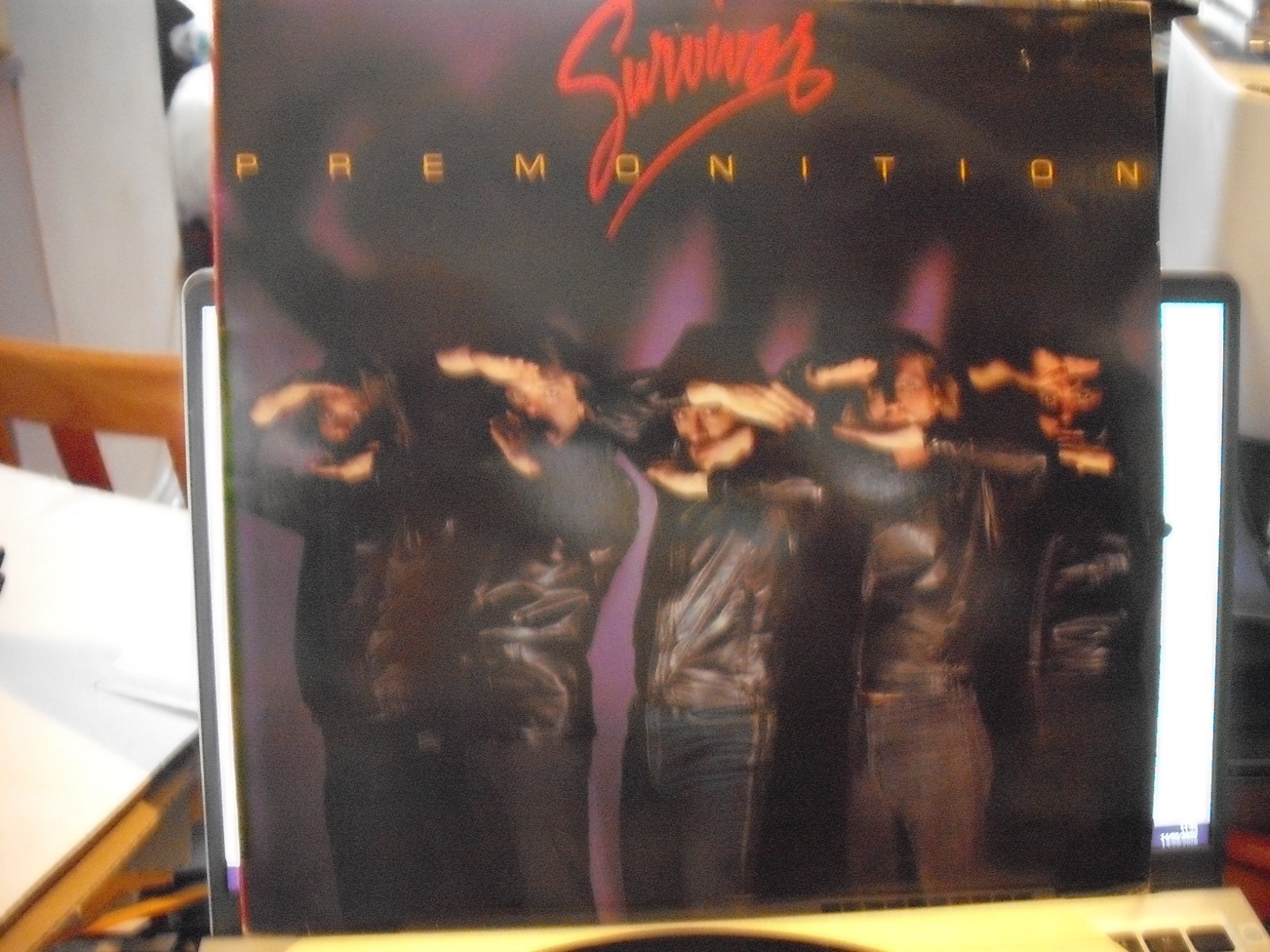 12" Vinyl LP Record - Survivor – Premonition - Scotti Bros - SCT 85289 - VG+