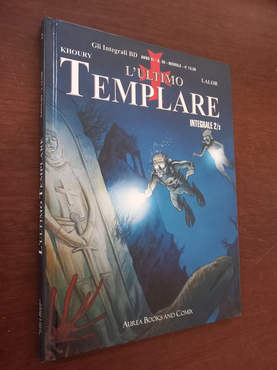 B5520 GLI INTEGRALI BD N° 38 2021 L'ULTIMO TEMPLARE INTEGRALE 2/3