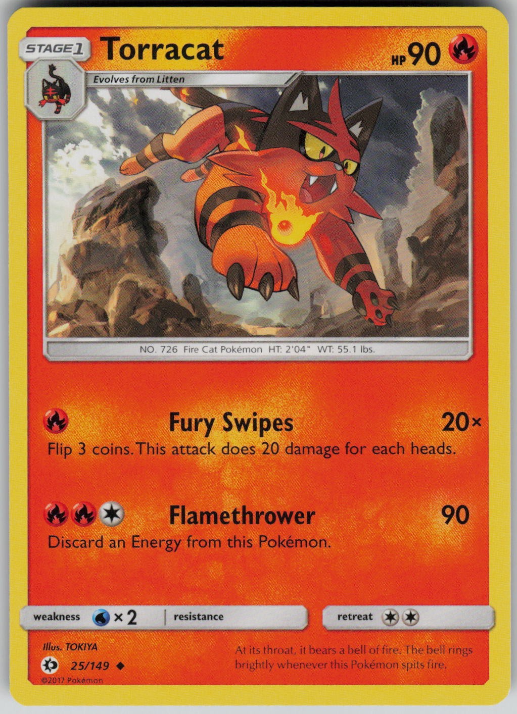 Torracat 25/149 Set base SM non comune