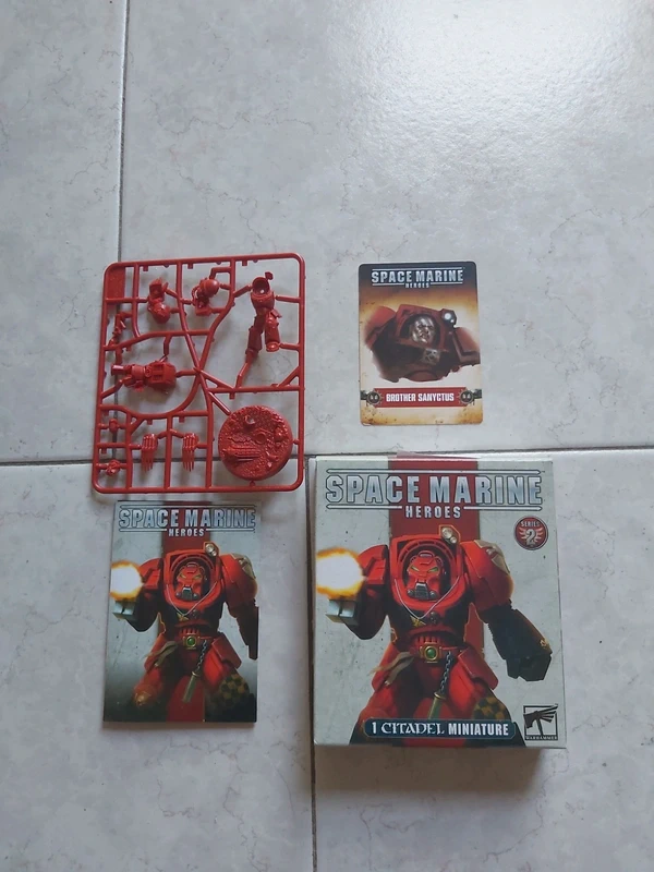 Warhammer 40k Space Marine Heroes Brother Sanyctus
