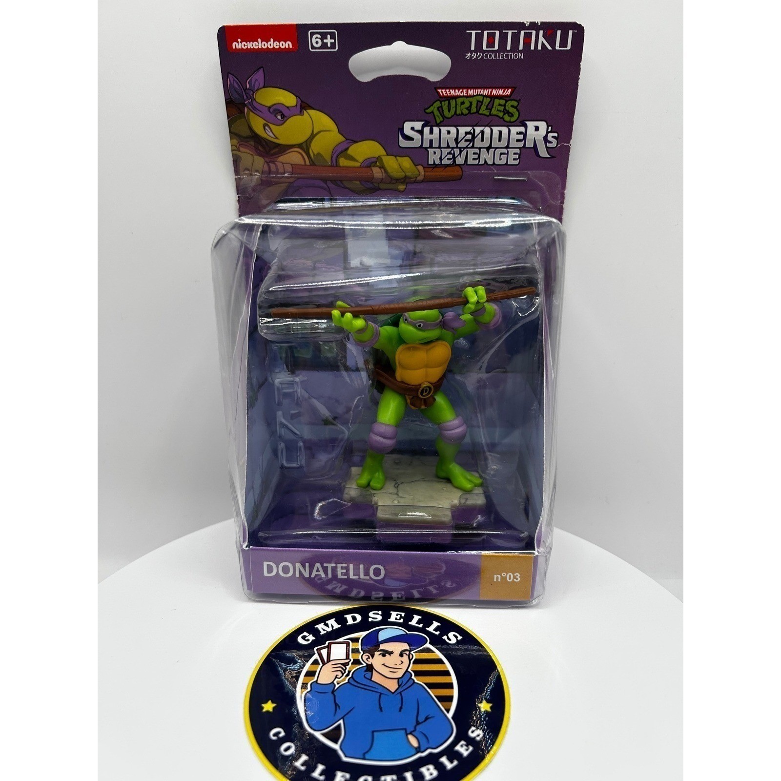 TOTAKU Teenage Mutant Ninja Turtles Donatello No. 03 4-inch Diorama Figure New