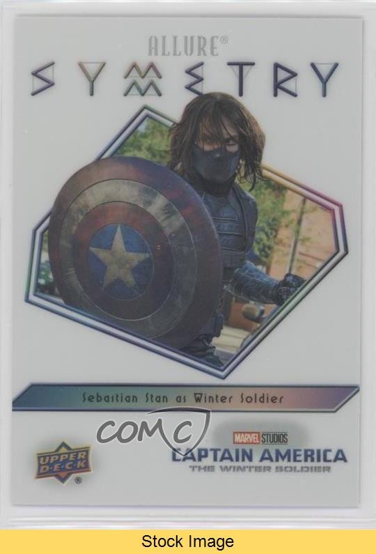 2022 Marvel Allure Symmetry White Sebastian Stan as Winter Soldier #19 READ 02aj