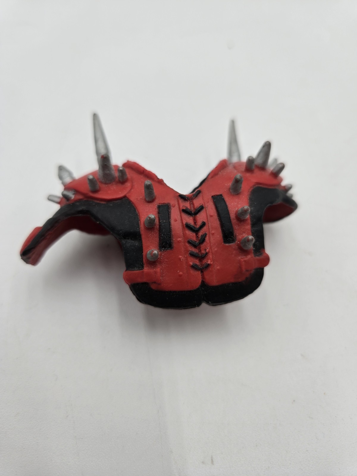 WWE Road Warriors LOD Red Shoulder Pads Action Figure Wrestling Accessory Only