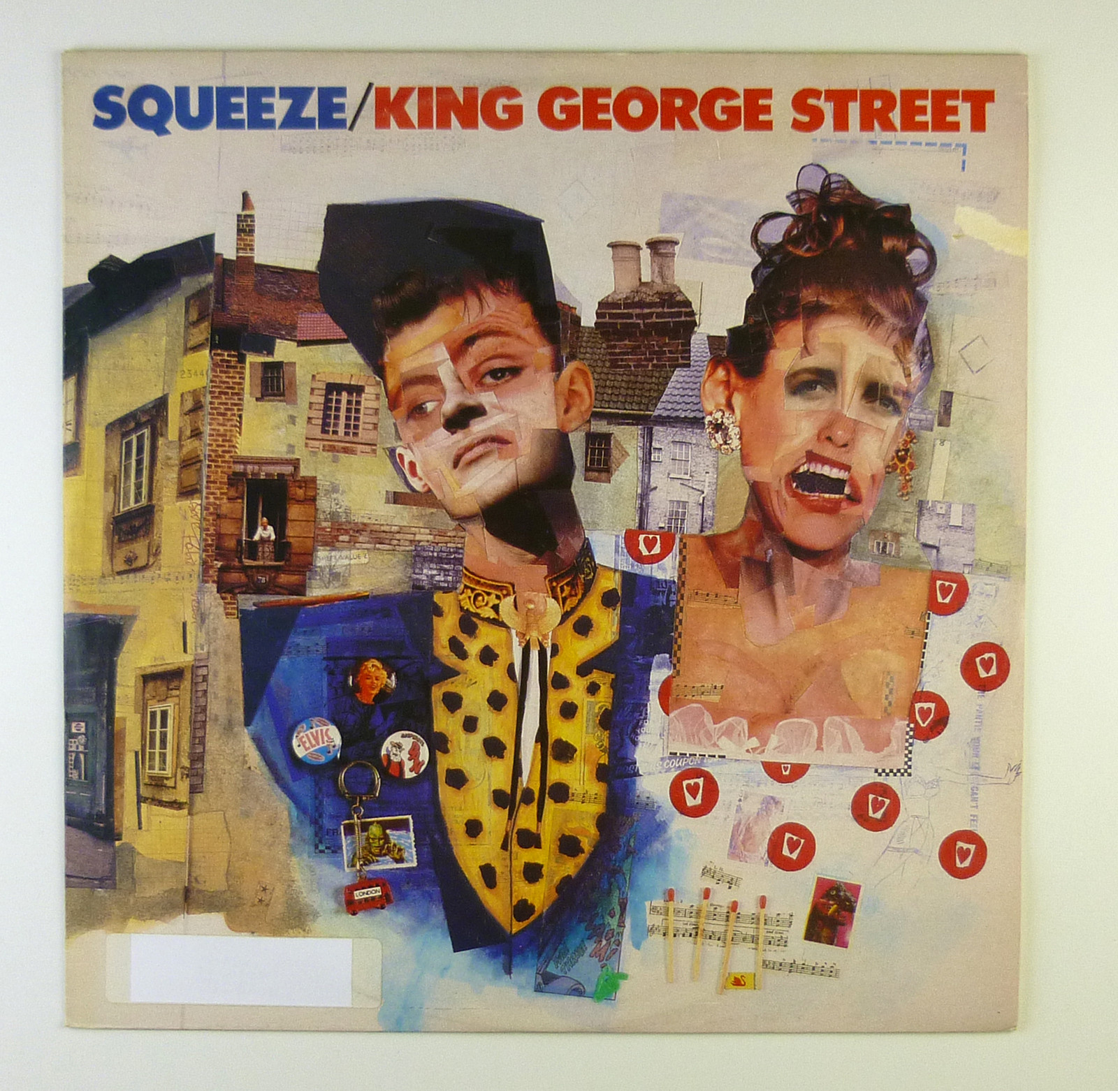 12" Maxi - Squeeze - King George Street - B4366 - Lavato E Pulito