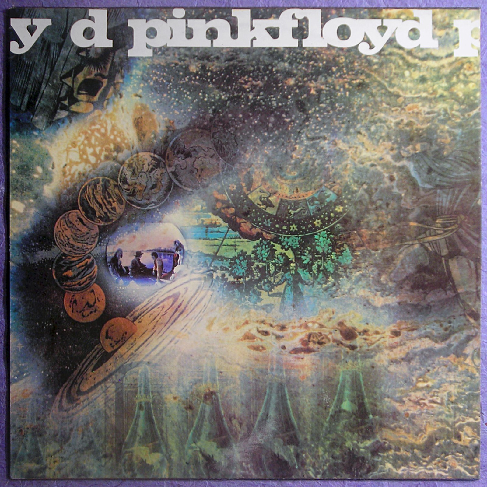 PINK FLOYD A Saucerful of Secrets 1973 UK Press LP SCX-6258 Misprint EX+/VG+ HTM