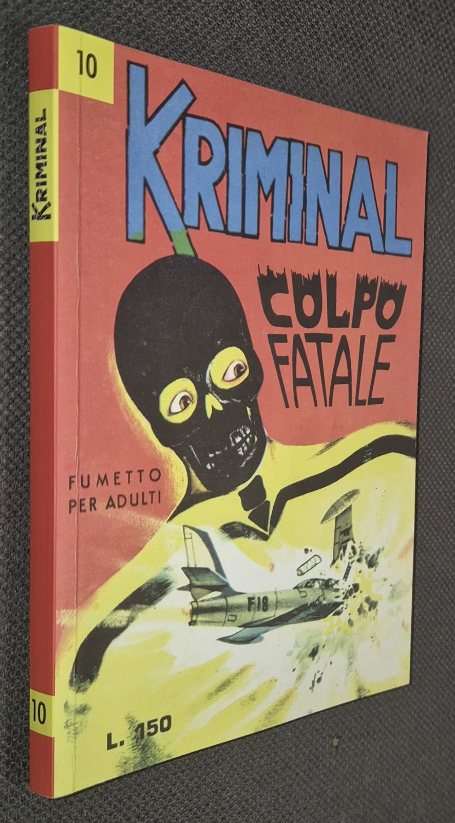 KRIMINAL n. 10 - Colpo fatale - RISTAMPA ANASTATICA