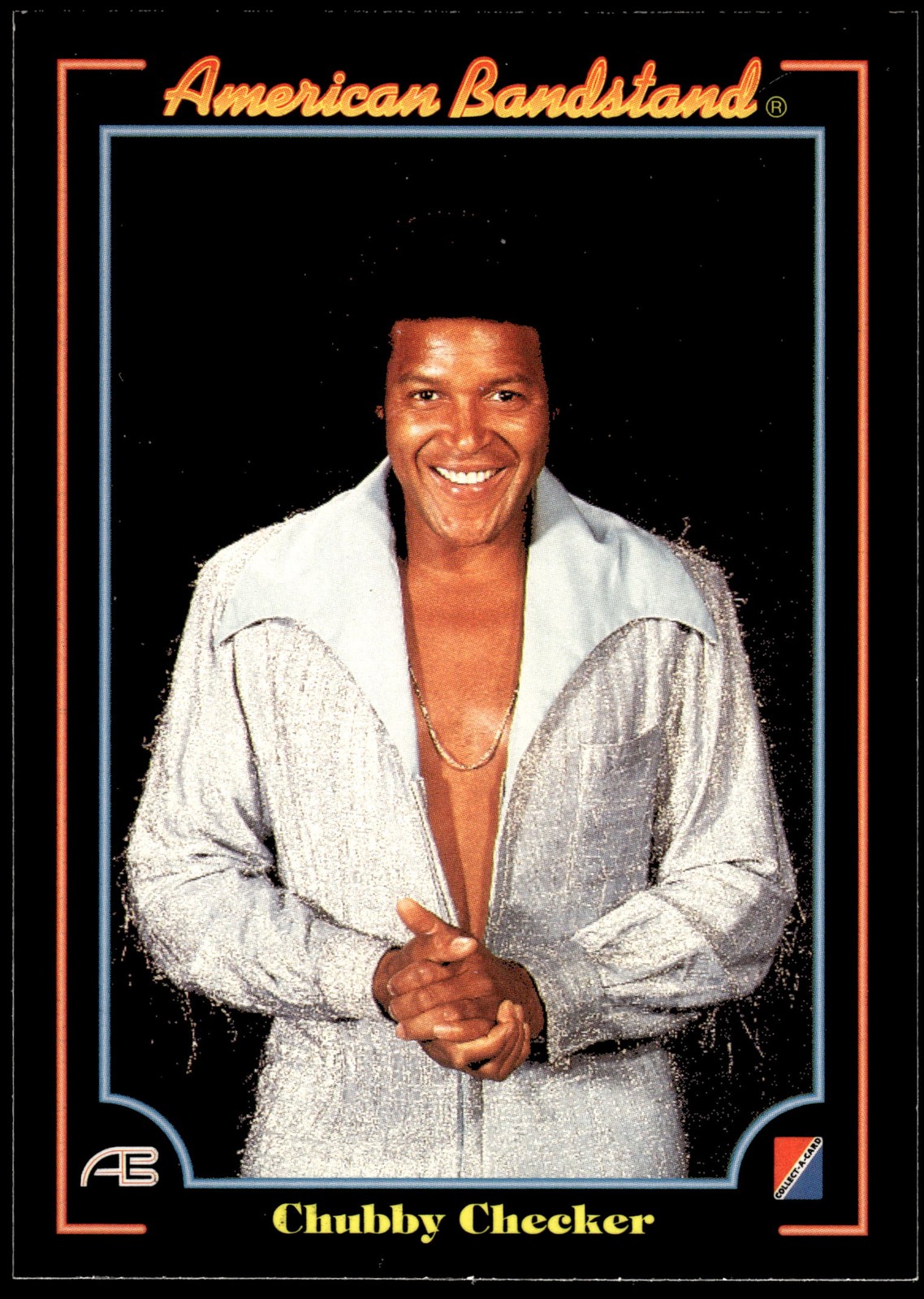 1993 Collect-A-Card American Bandstand #9 Chubby Checker