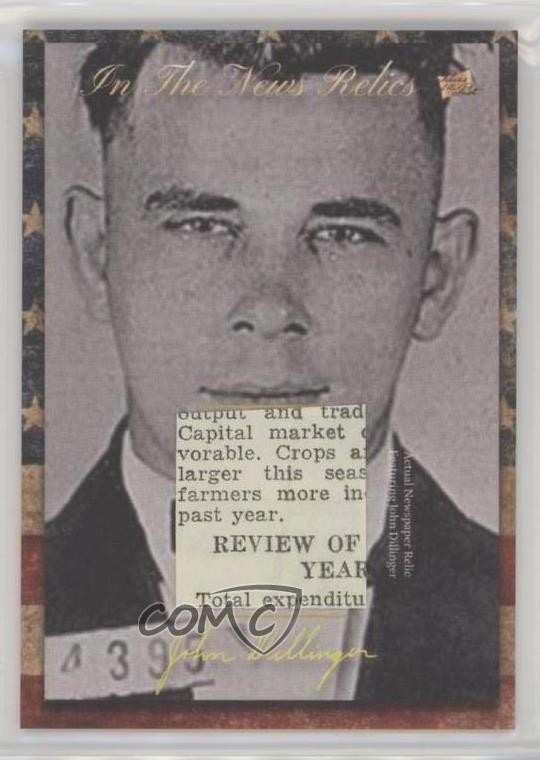 2018 The Bar Pieces of Past Hybrid Edition In News Relic John Dillinger 0fr5