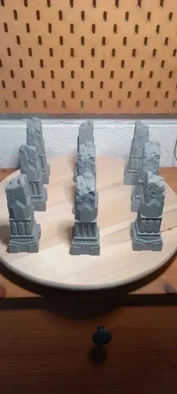Decor wargames lotr mesbg Moria 9 colonnes