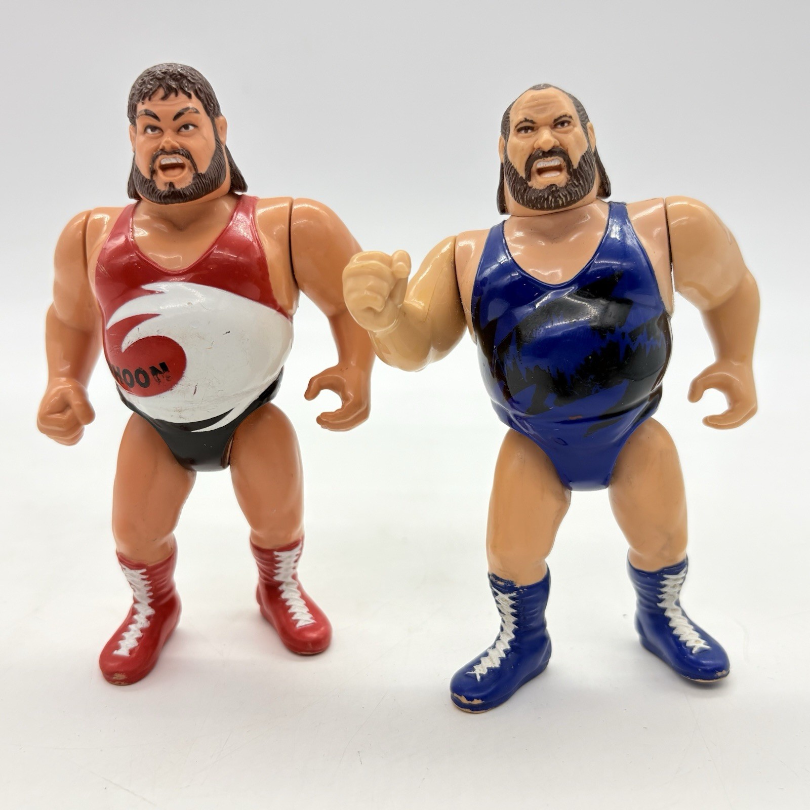 WWF Natural Disaster Hurricane & Typhoon 1991 Series 3 WWE Hasbro Vintage Figure