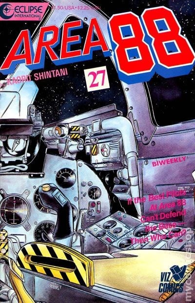 Area 88 #27 FN 1988 Immagine Stock