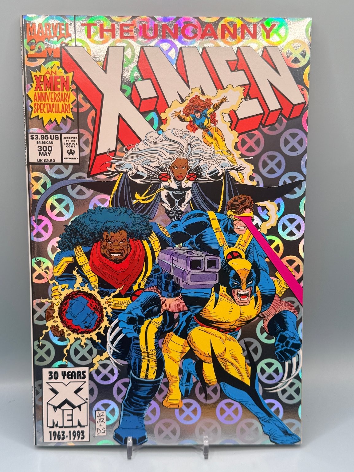 Uncanny X-Men #300 JR Jr DG Marvel 1993 30 anni anniversario spettacolare