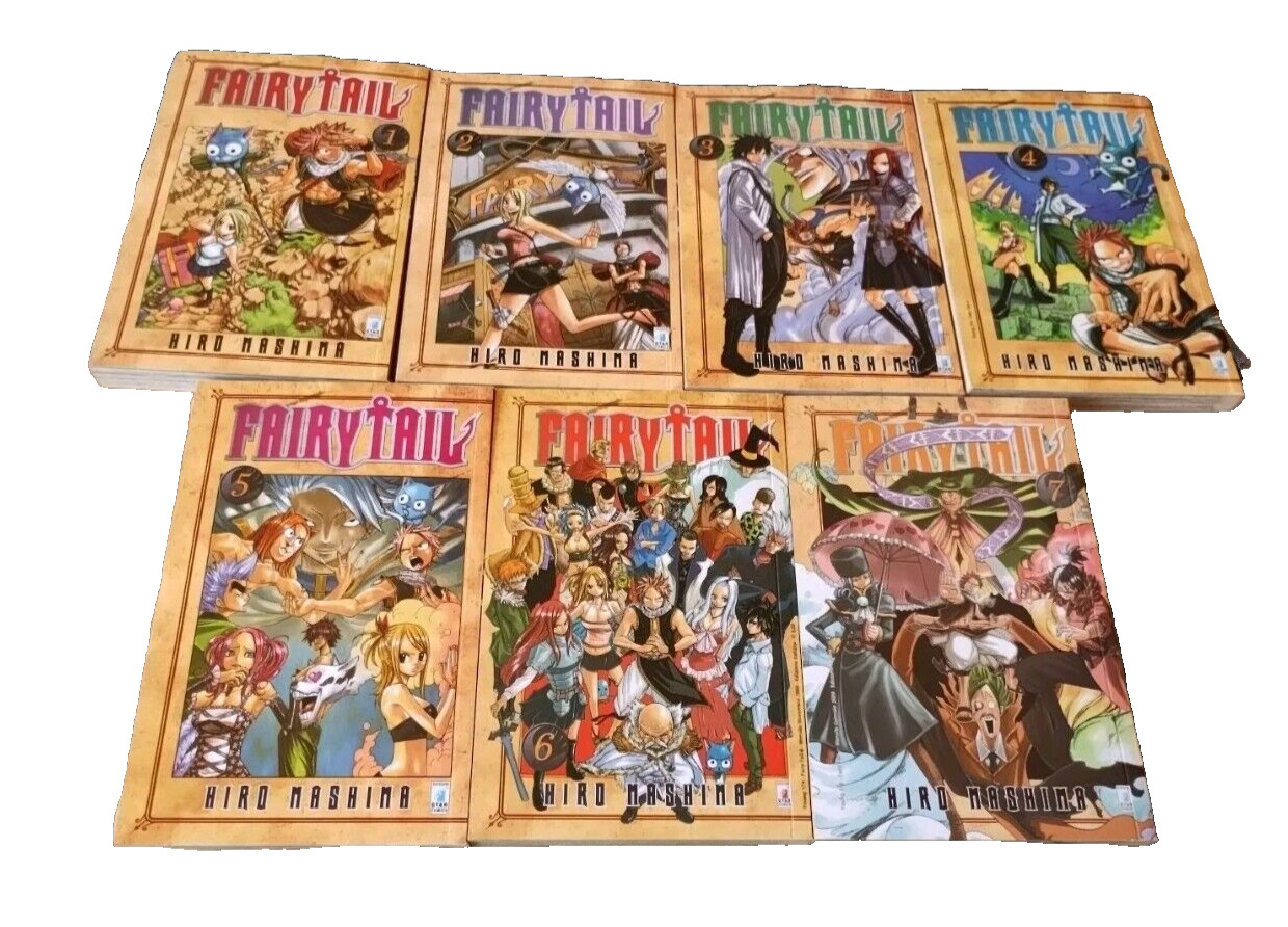 FAIRY TAIL Volumi 1-7 | Hiro Mashima | STAR COMICS |