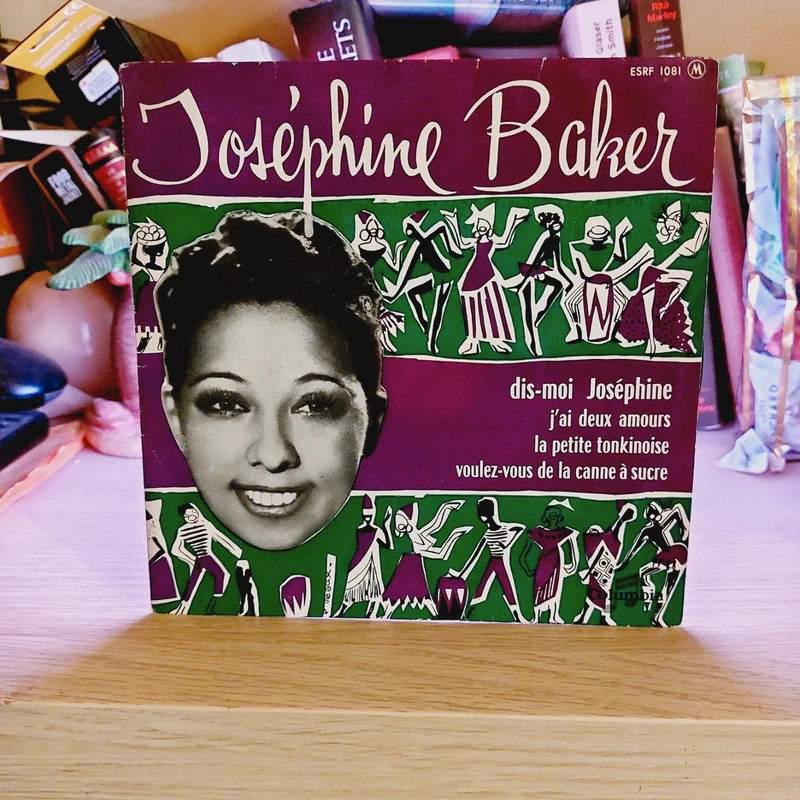 Joséphine baker dis-moi joséphine - 45 tours original FR 1956 " pop chanson "