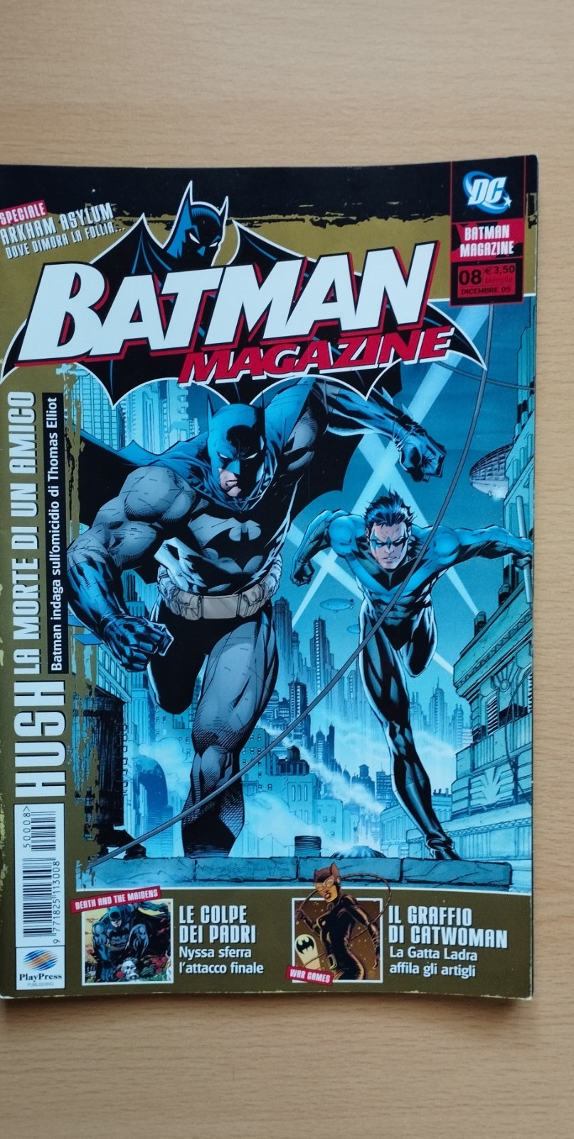 BATMAN MAGAZINE #08, DC COMICS, PLAYPRESS, 2005