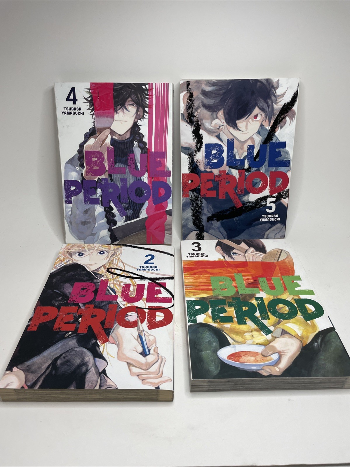 Manga periodo blu lotto di 4 libri 2-5 brossura graphic novel fumetto