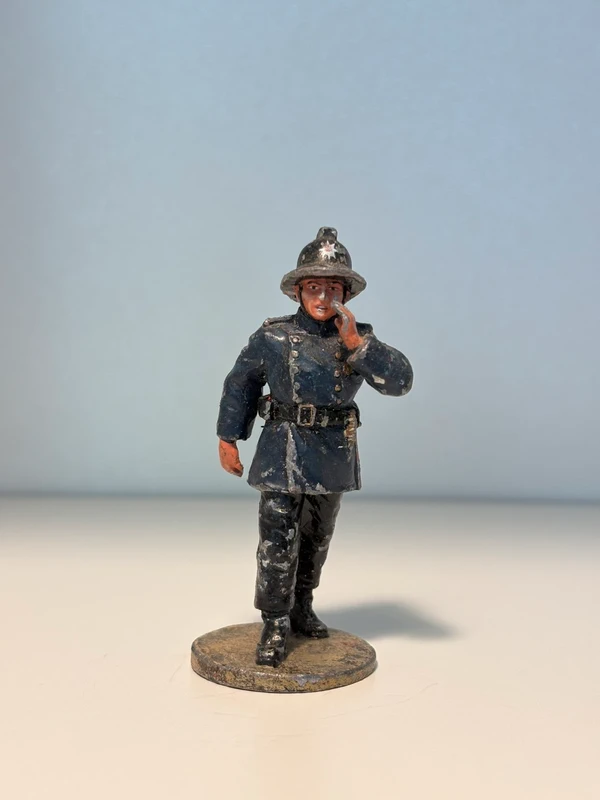 Soldat de plombs - Pompier, tenue de feu, Londres, 1934 - Del Prado