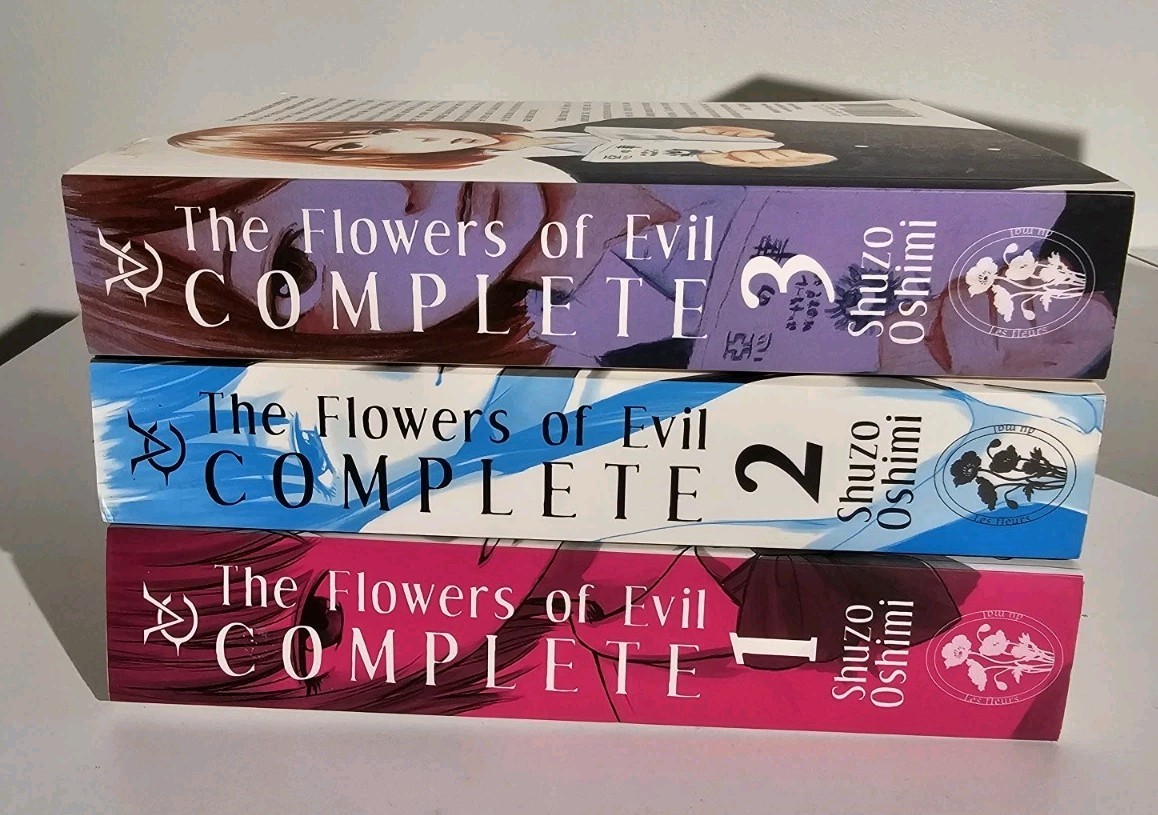 I Fiori del Male Volumi Completo 1-3 Manga Inglese Shuzo Oshimi