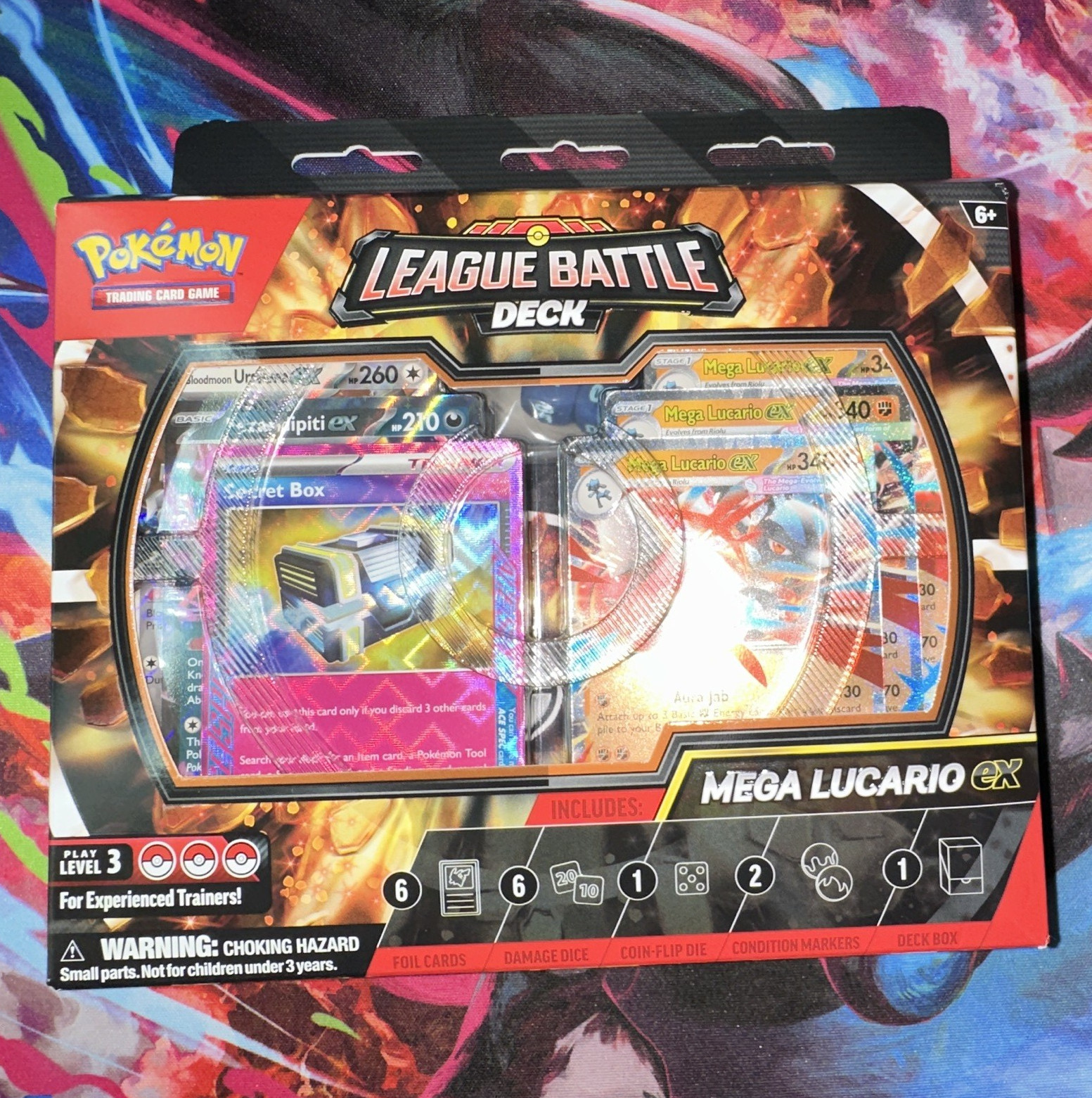 Pokémon Lega TCG Battle Deck Lucario ex mazzo di 60 carte inglese 2022