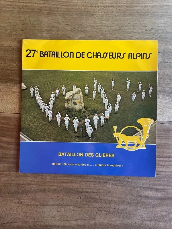 33T 27e Bataillon Chasseurs Alpins Bataillon des Glières 1981