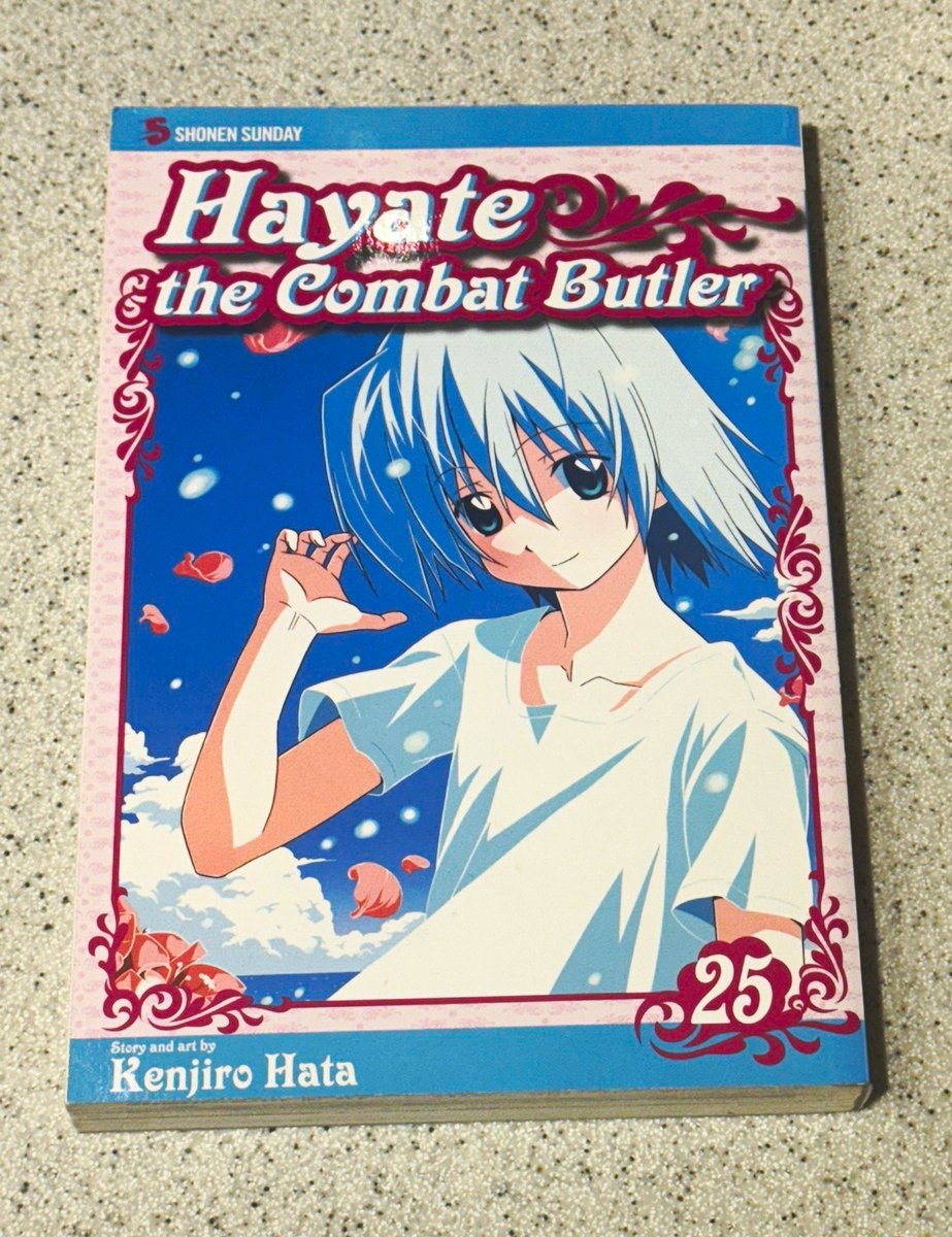 Hayate the Combat Butler Manga Vol 25 VIZ Media Trade tascabile inglese raro fuori produzione