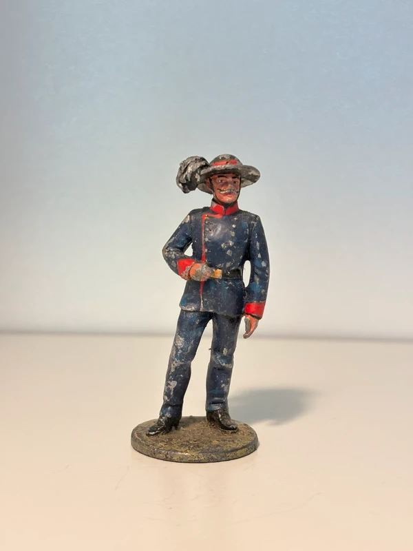 Soldat de plombs - Pompier, tenue de sortie, Italie, 1870 - Del Prado