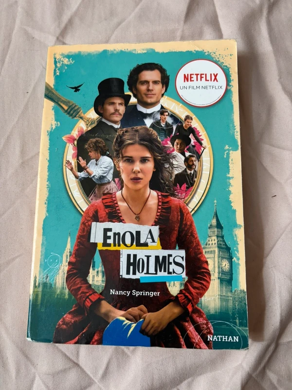 Livre Enola Holmes
