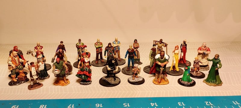 D&D Pathfinder Miniature - NPC Townsfolk Citizen