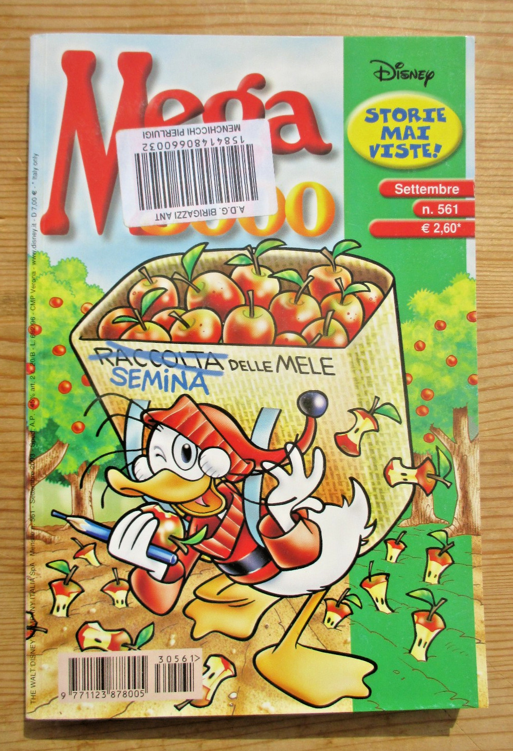 Mega 3000 n° 561  Settembre 2003 Disney OTTIMO