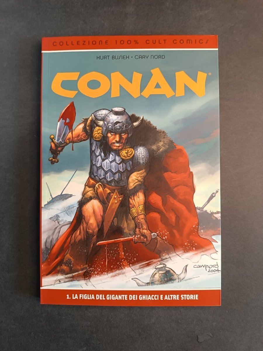 Fumetto Conan 1 La Figlia del Gigante dei Ghiacci - Cult Comics Panini