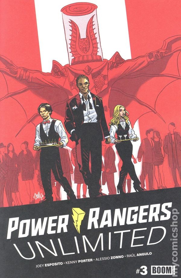 Power Rangers Unlimited #3B 2026 Immagine Stock