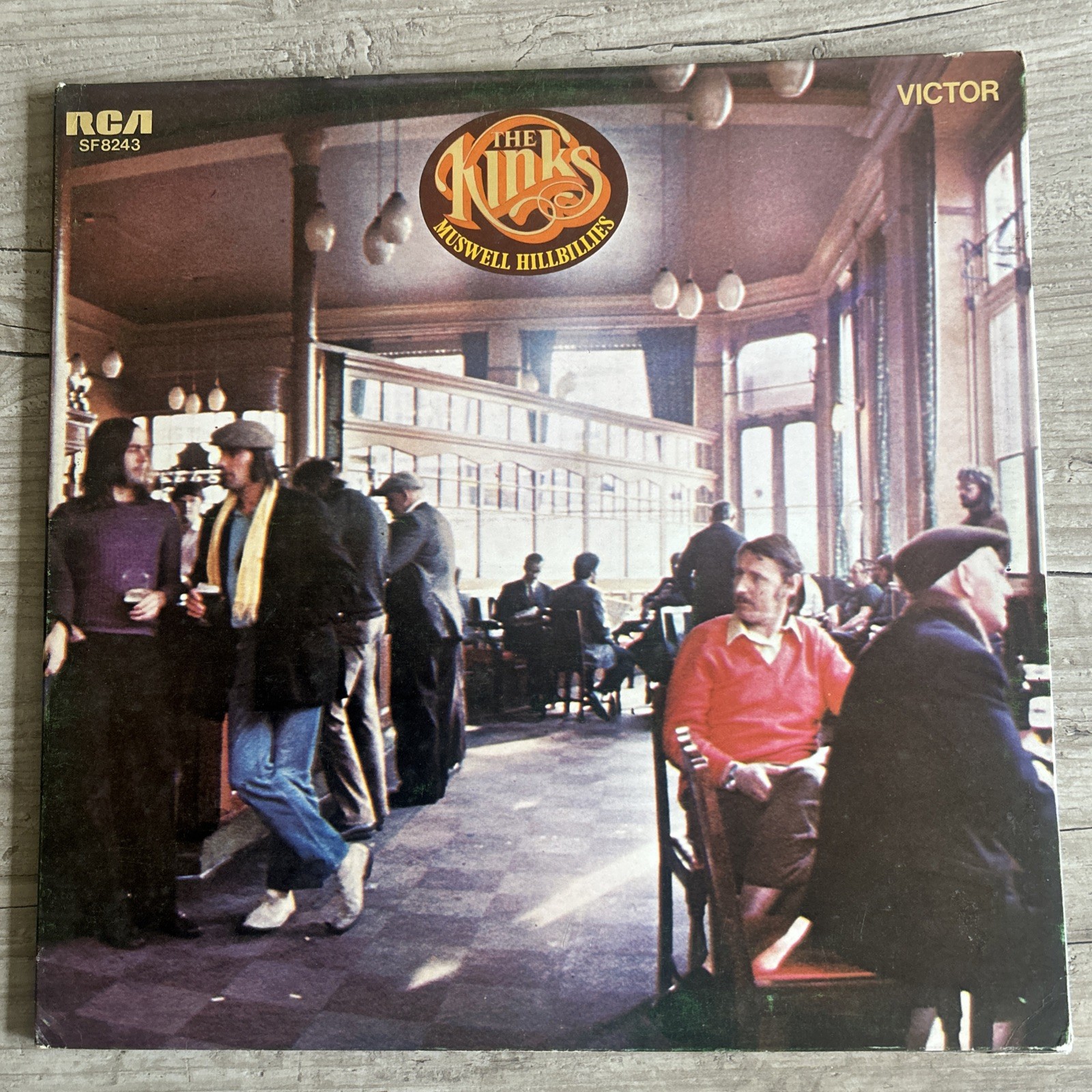 The Kinks Muswell Hillbillies Original 1971 UK Vinyl LP  SF 8243 EX / VG+