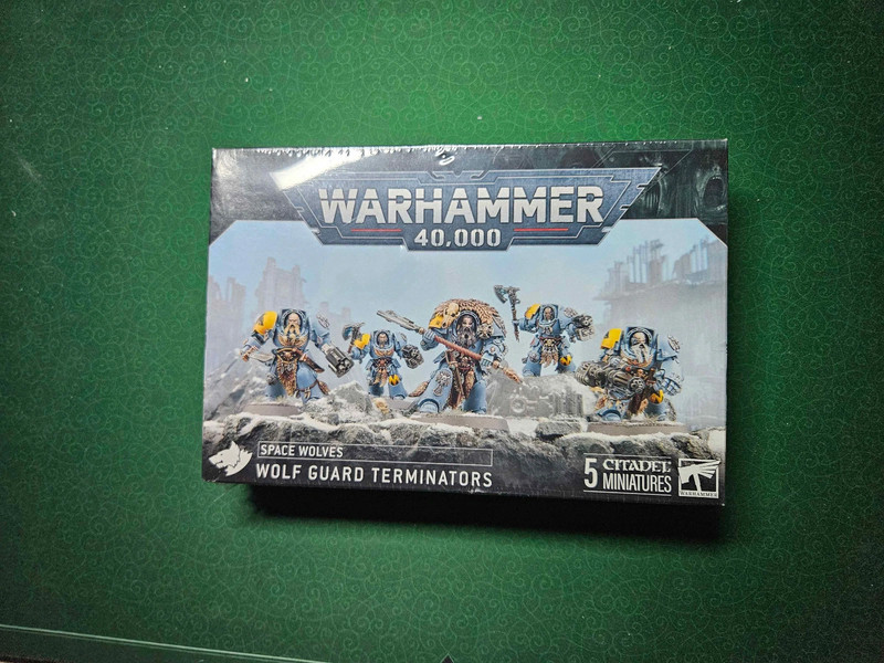 Space Wolves Wolf Guard Terminators