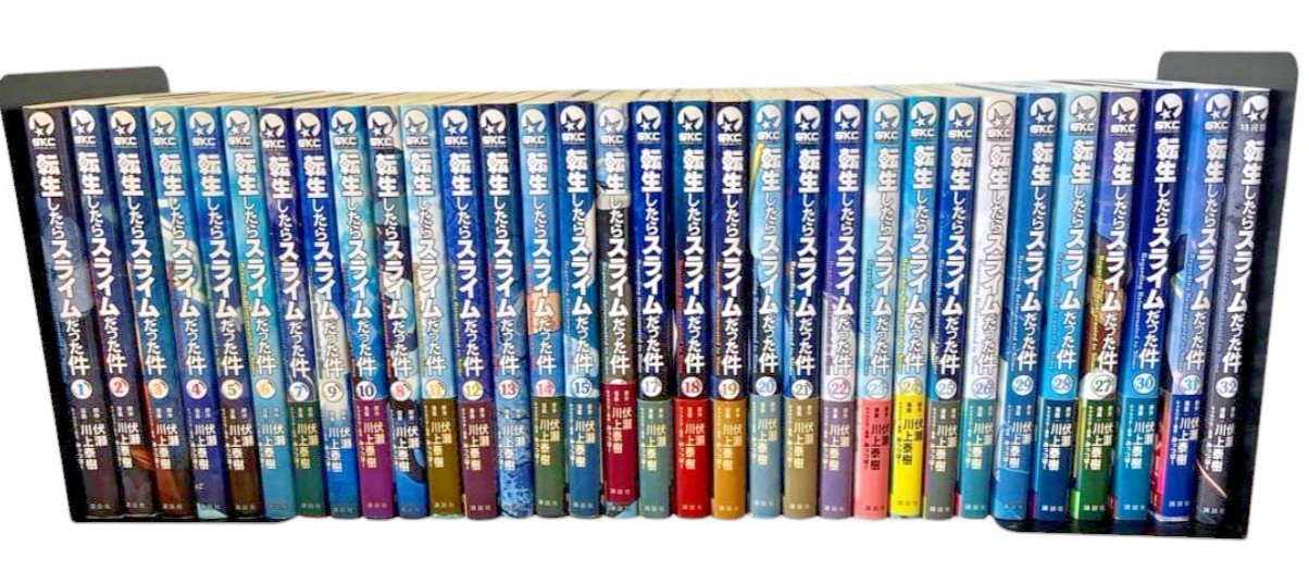 TenSura / That Time I Got Reincarnated as a Slime Vol.1-32 Set Manga Fumetto Giappone