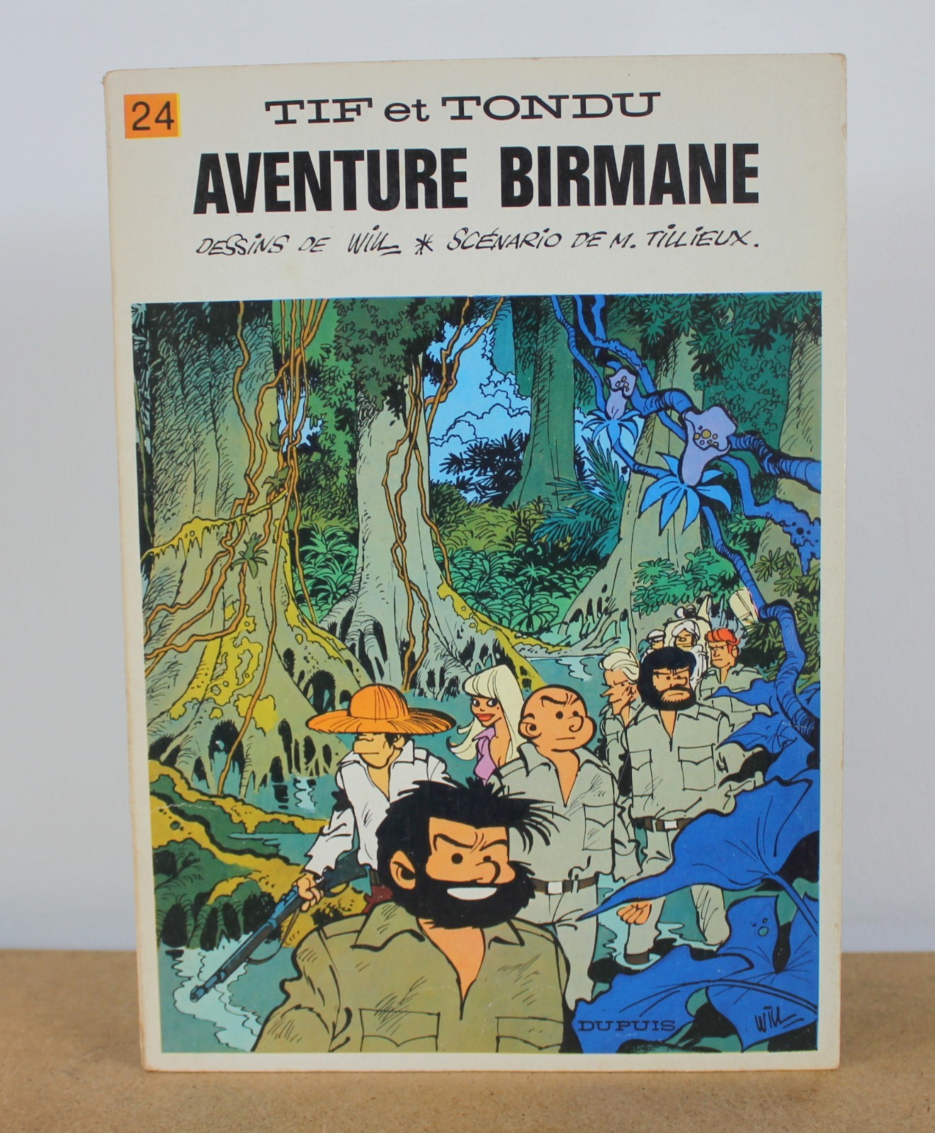 Aventure birmane Maurice Tillieux Will 1976 EO Tif et Tondu N°24