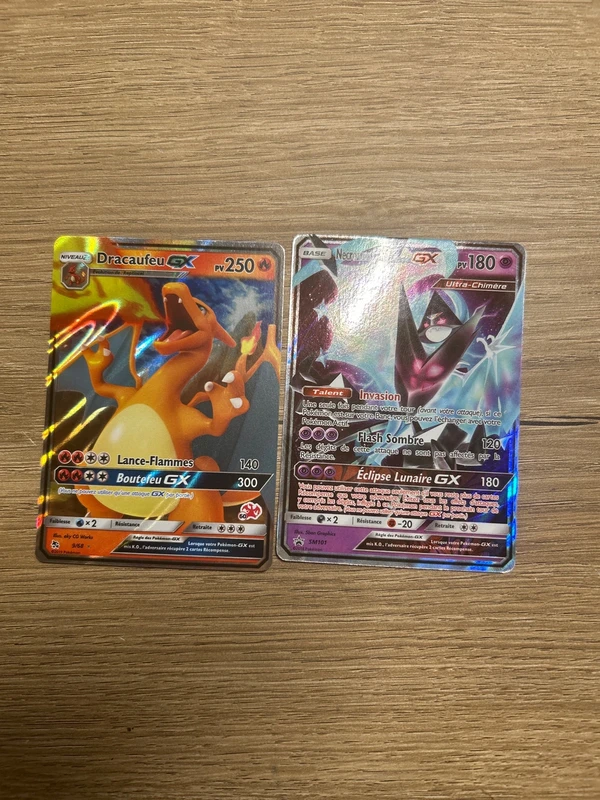 Dracaufeu ET necrozma ailes de l’aurore