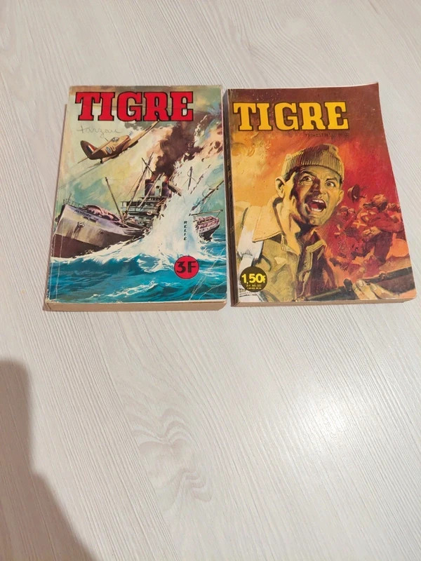Bd petit format Tigre
