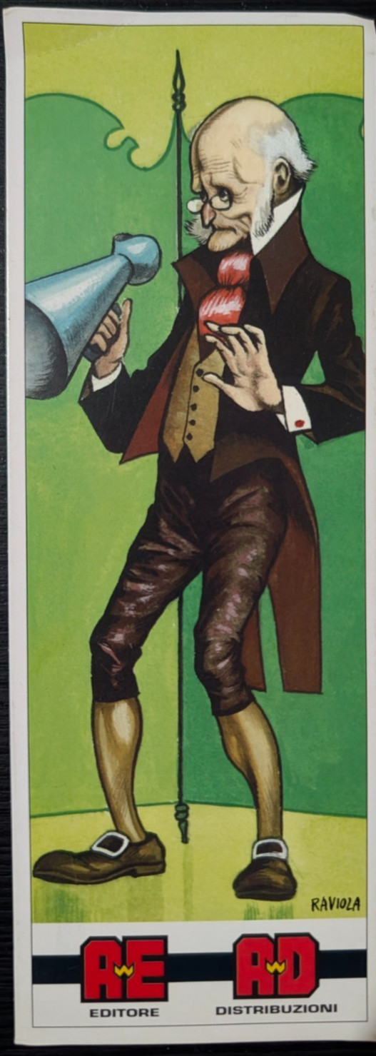 Segnalibro Magnus Roberto Raviola Alessandro Editore Bookmark Italian Comic Art