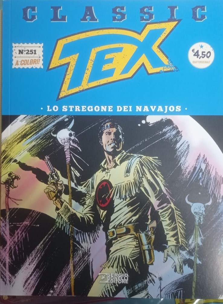 CLASSIC TEX 251 LO STREGONE DEI NAVAJOS SERGIO BONELLI EDITORE