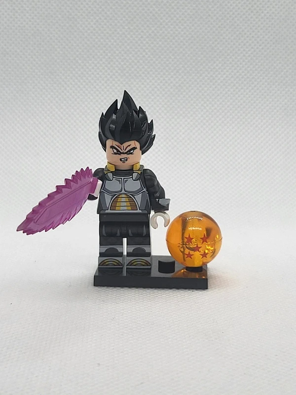 Personnage type Lego - xeno Vegeta (Lego-style Character - Dragon Ball Heroes - Xeno Vegeta)