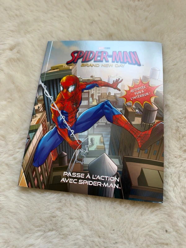 Livre mcdo Spiderman